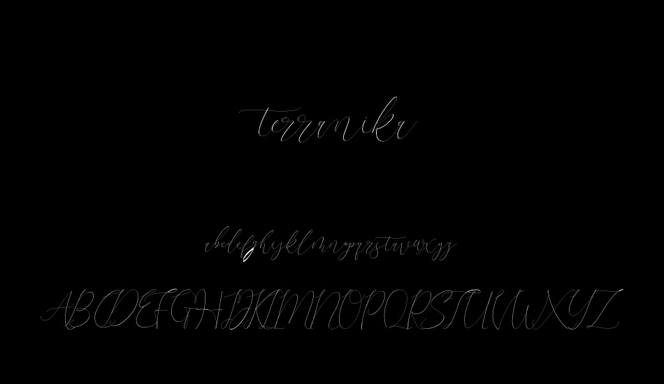 terranika font