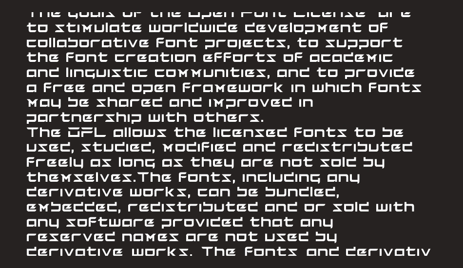 tesla font 1