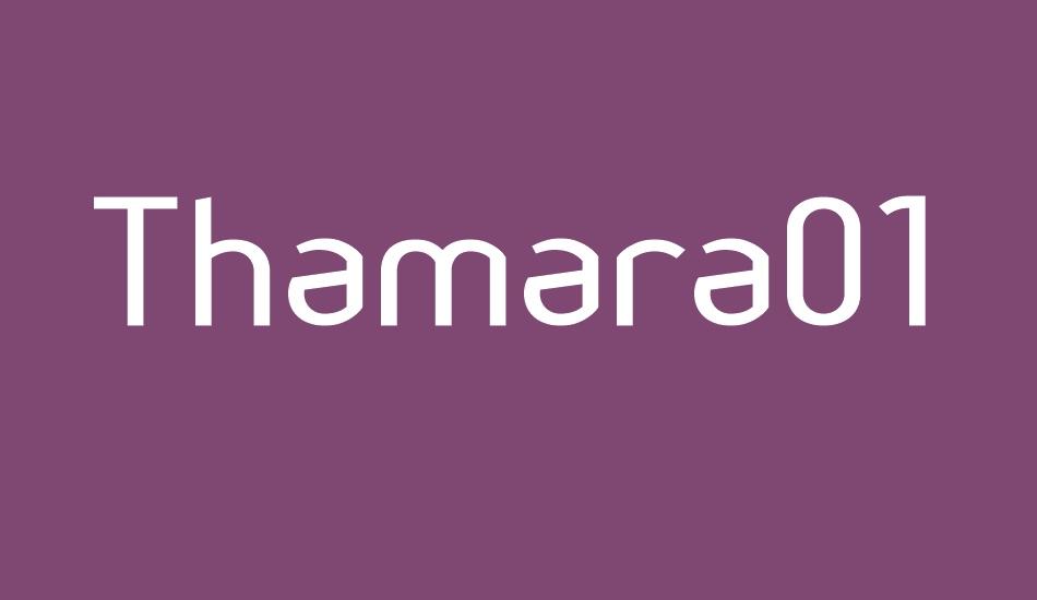 thamara01 font big