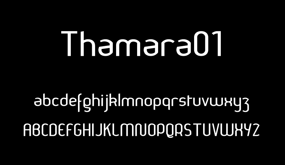 thamara01 font