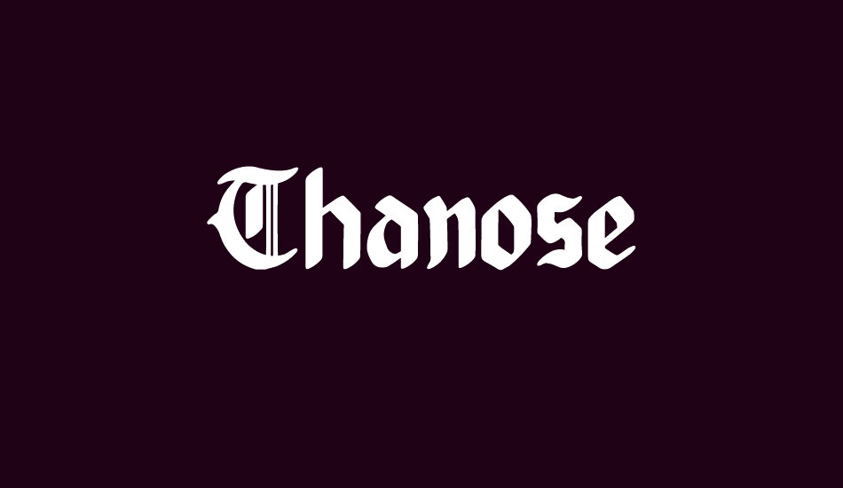 thanose font big