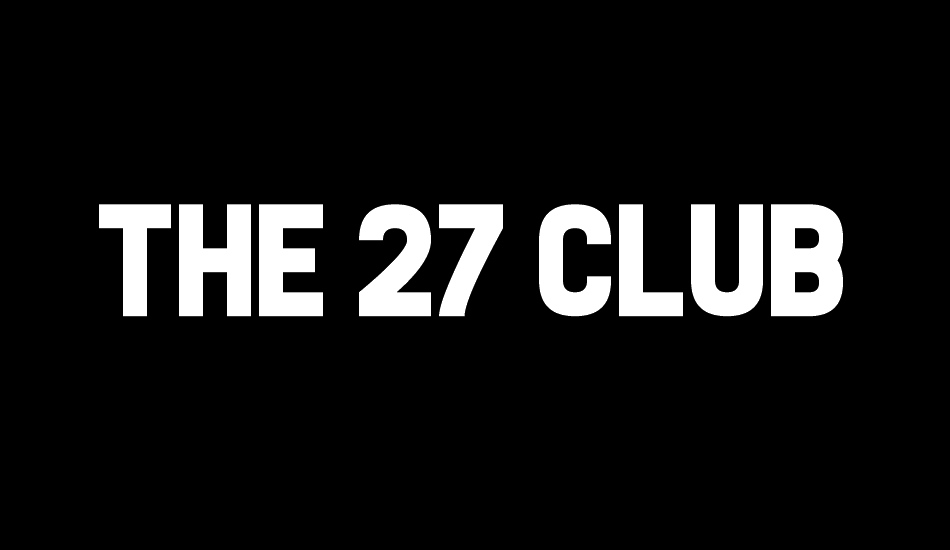 the-27-club font big