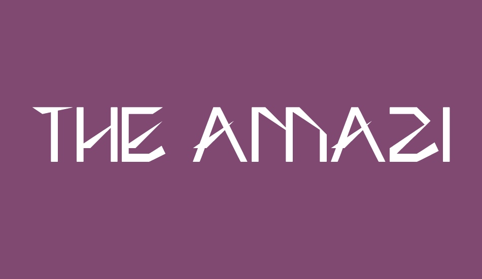 the-amazıng-me font big