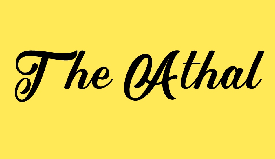 the-athalita- font big