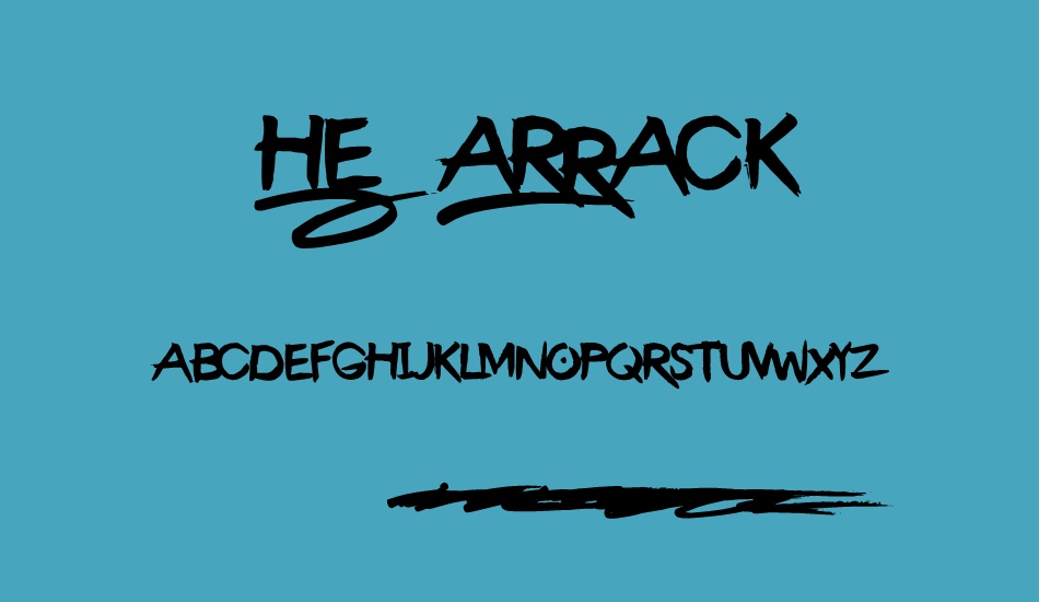 the-barrack font