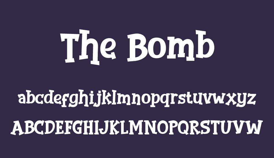 the-bomb font