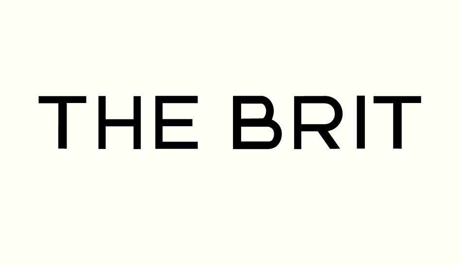 the-brittany-sans font big