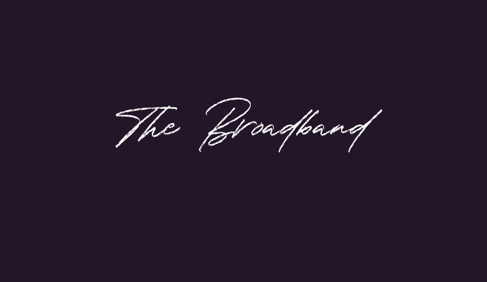 the-broadband-personal-use font big