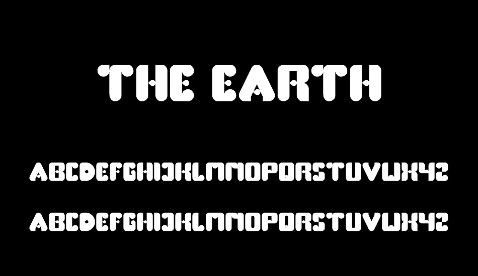 the-earth font