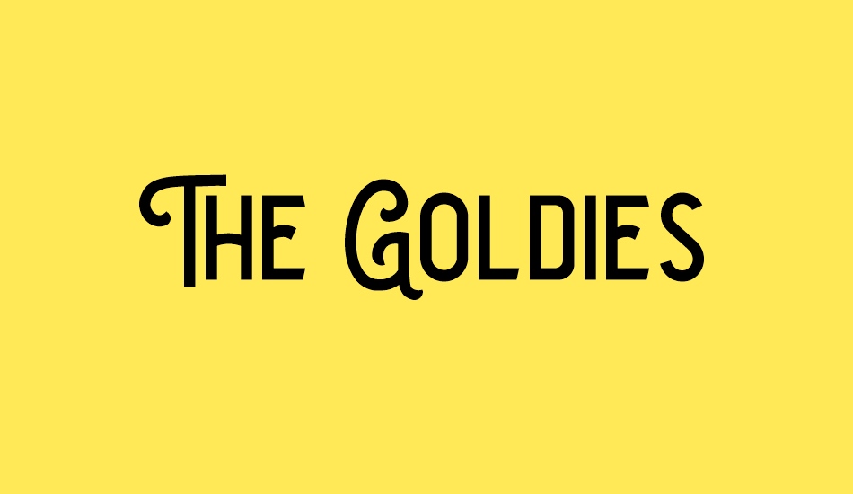 the-goldies-demo font big