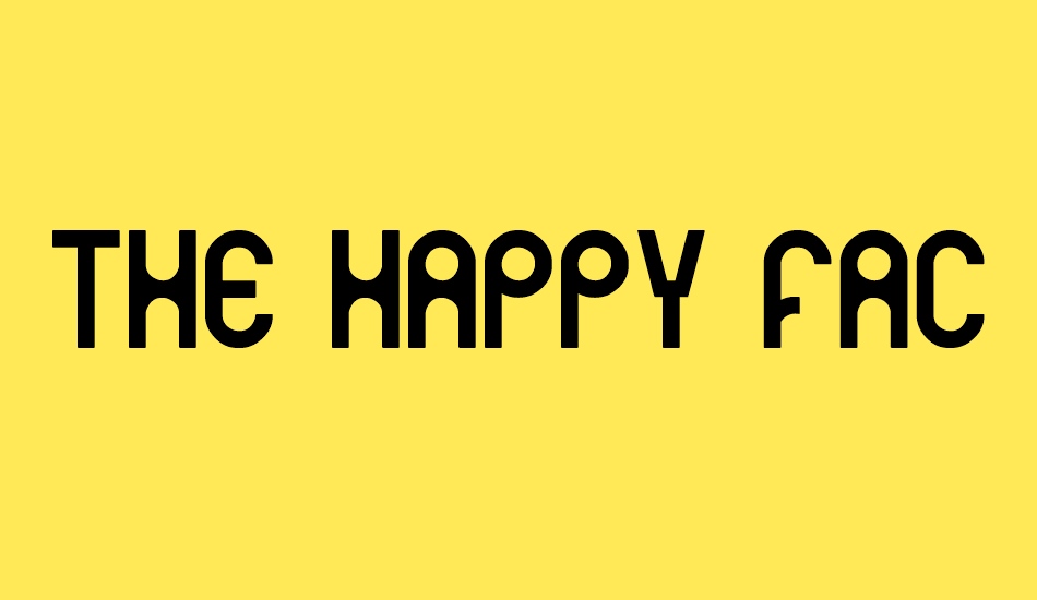 the-happy-face-smıle font big