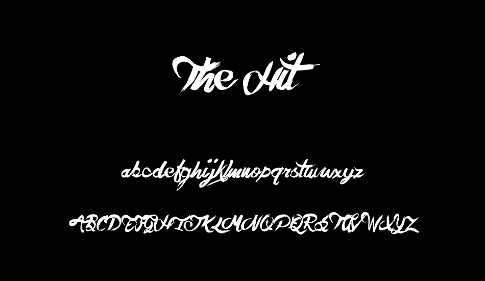 the-hit font