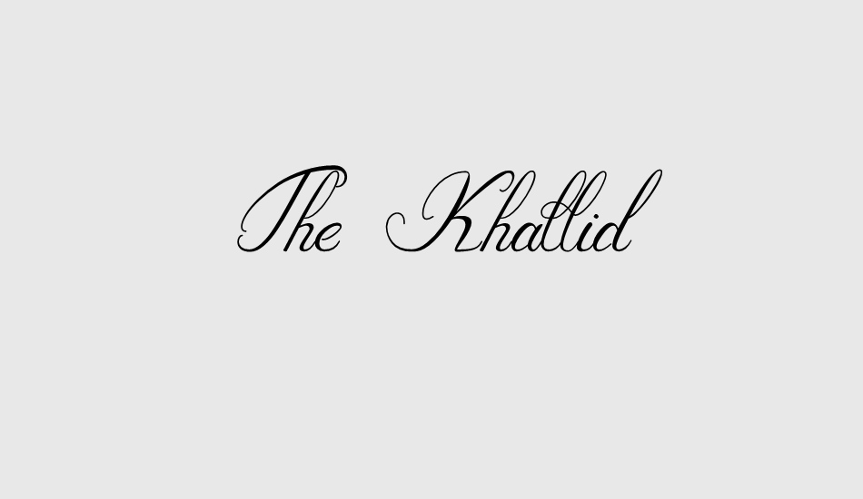 the-khallid font big