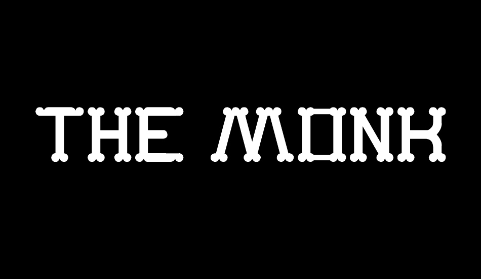 the-monkey font big