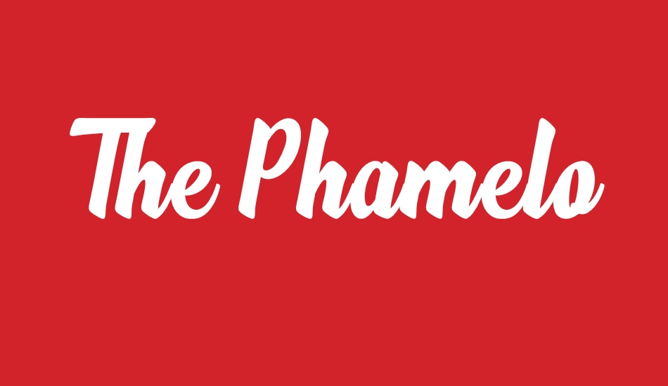 the-phamelo font big