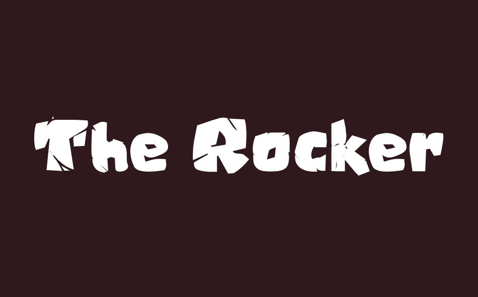 The Rockers font big