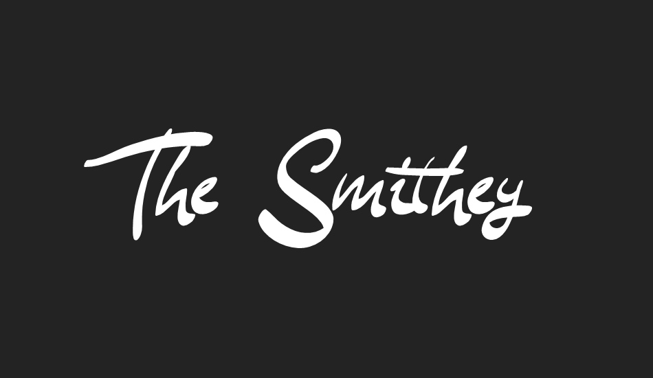 the-smithey font big