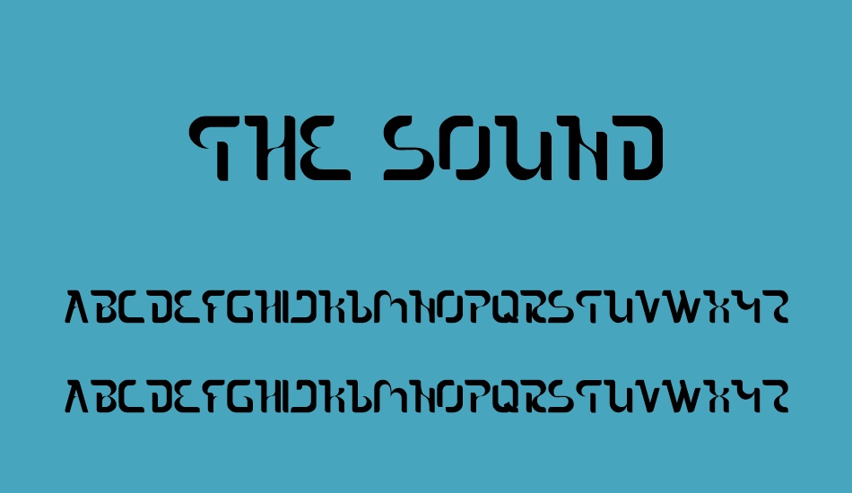 the-sound font