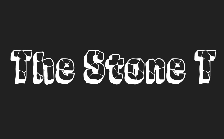 The Stone Tribes font big