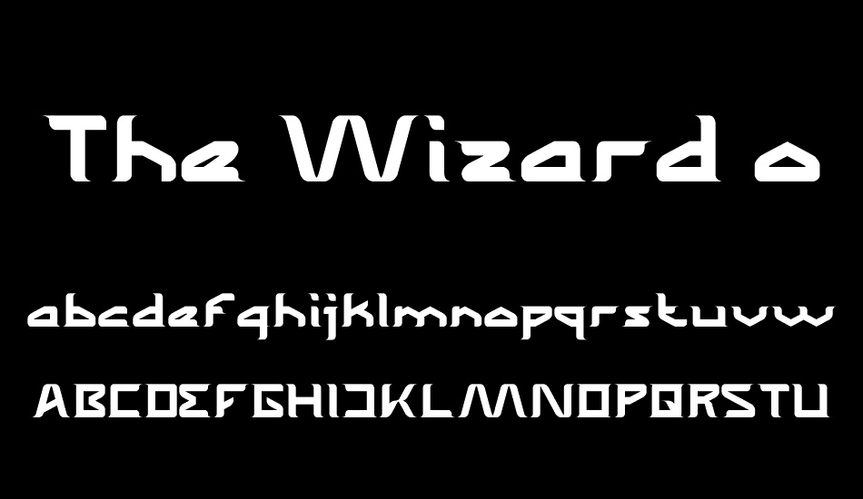 the-wizard-of-one-click font