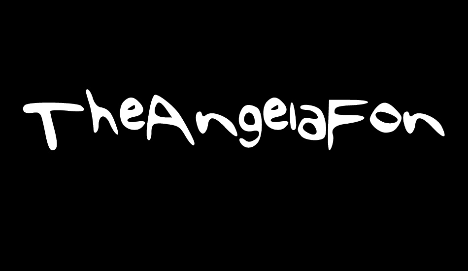 theangelafont font big