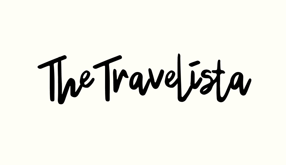 thetravelista font big