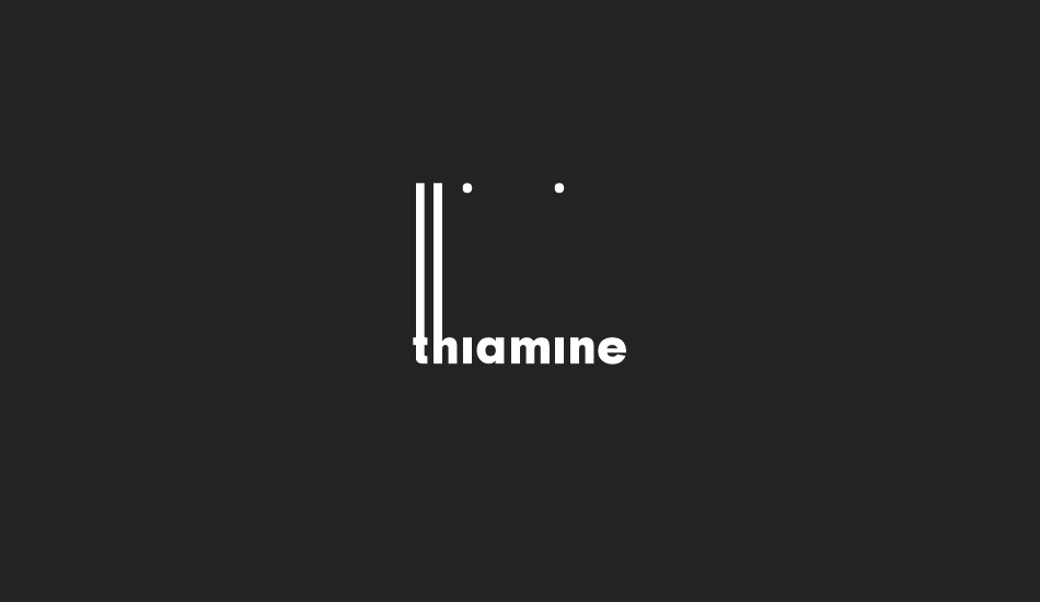 thiamine font big