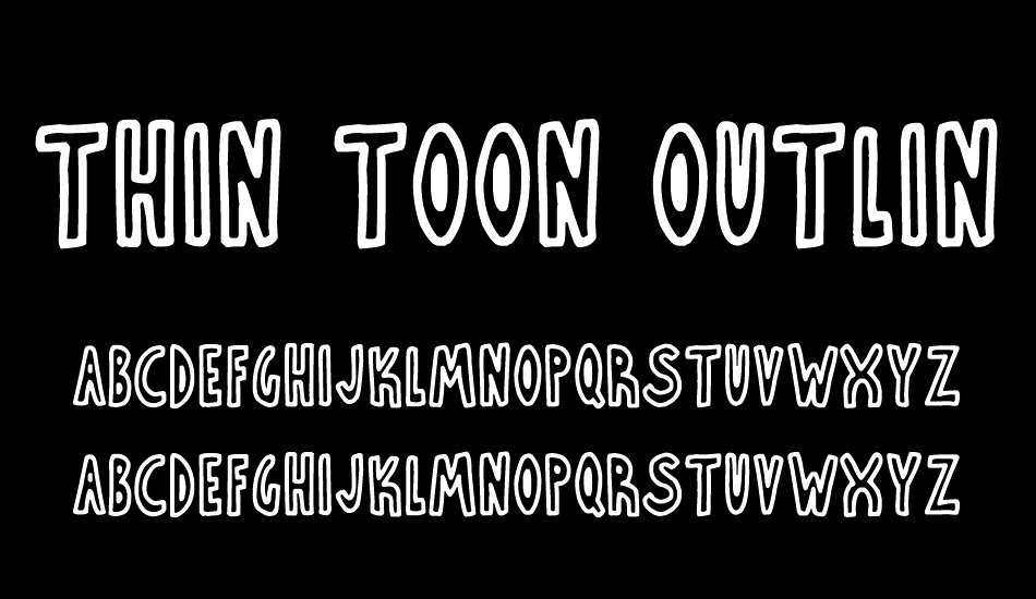 thin-toon-outlines font