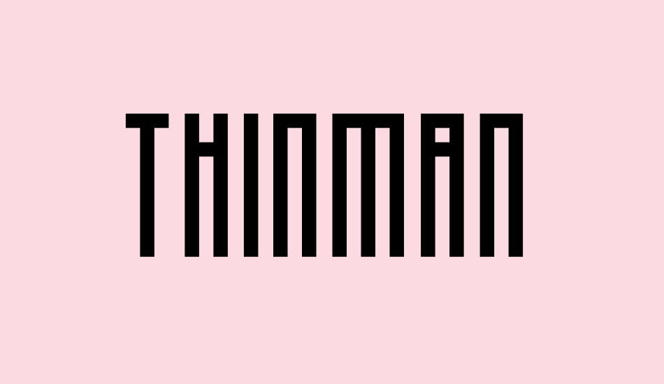 thinman font big