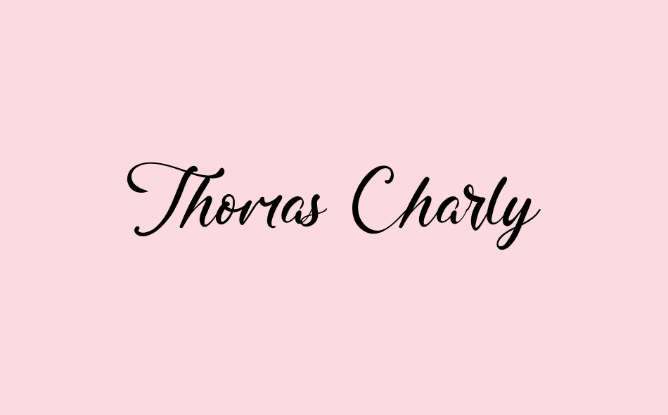 Thomas Charly font big