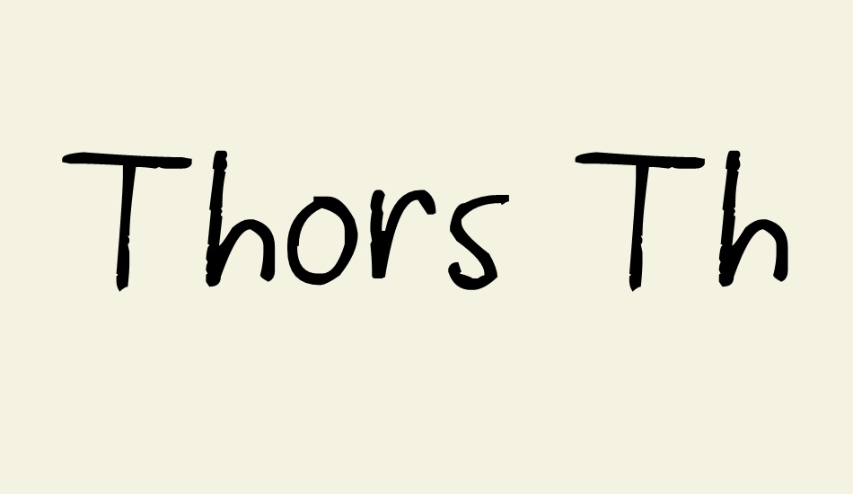 thors-thunderfont font big