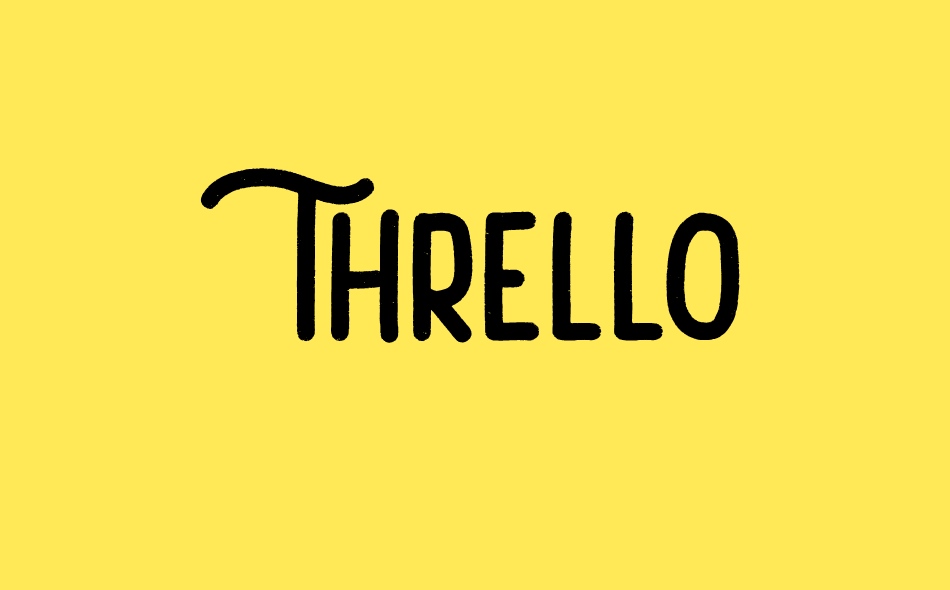 Thrello font big