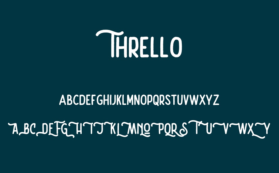 Thrello font