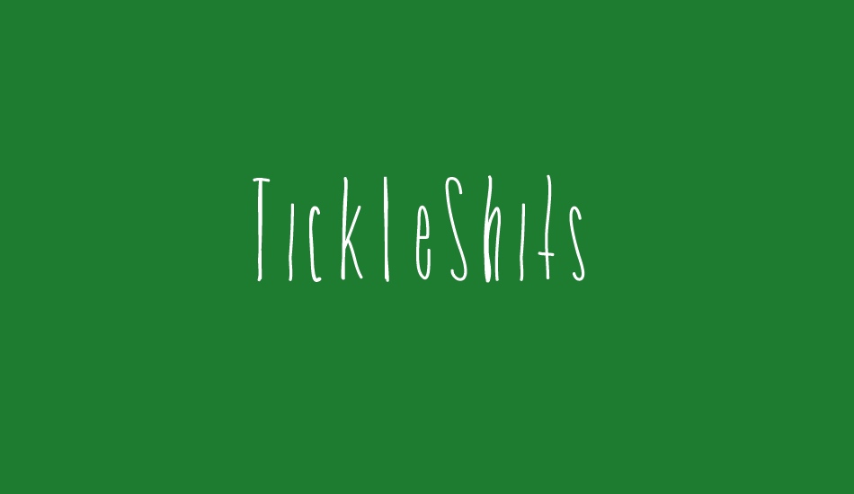 tickleshits font big