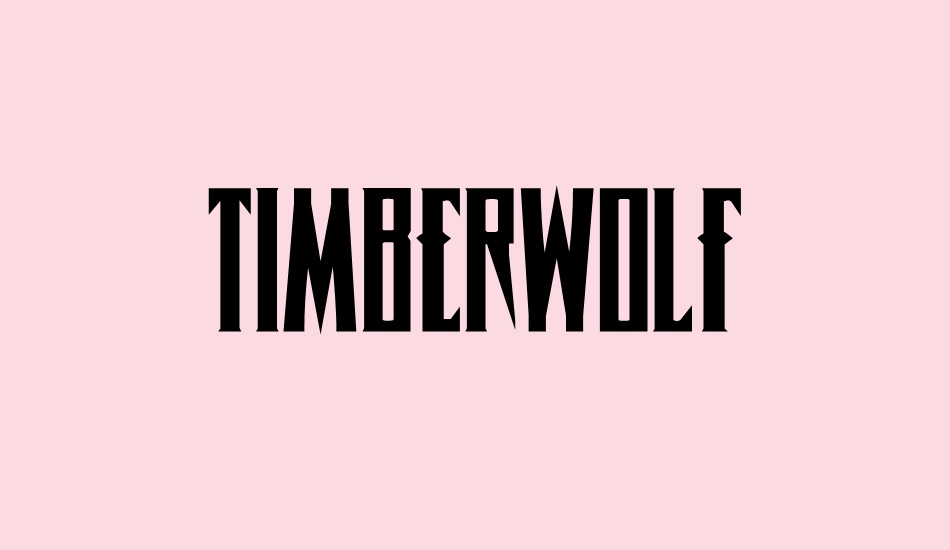 timberwolf font big