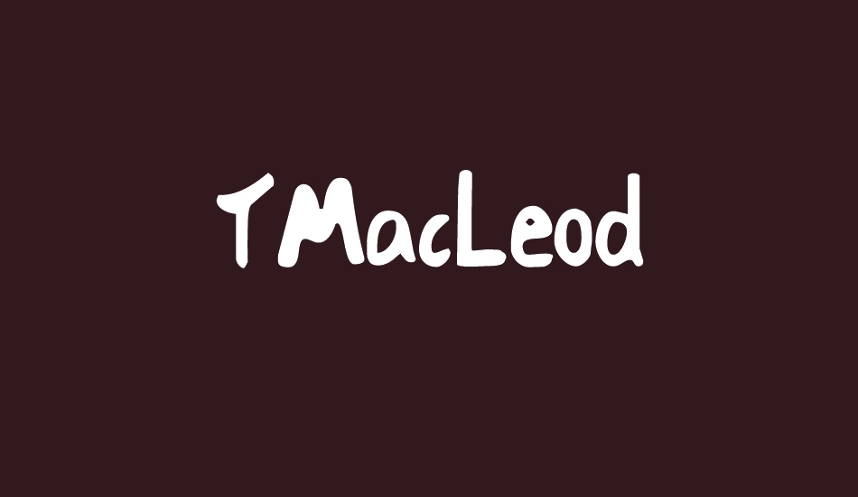 tmacleod font big