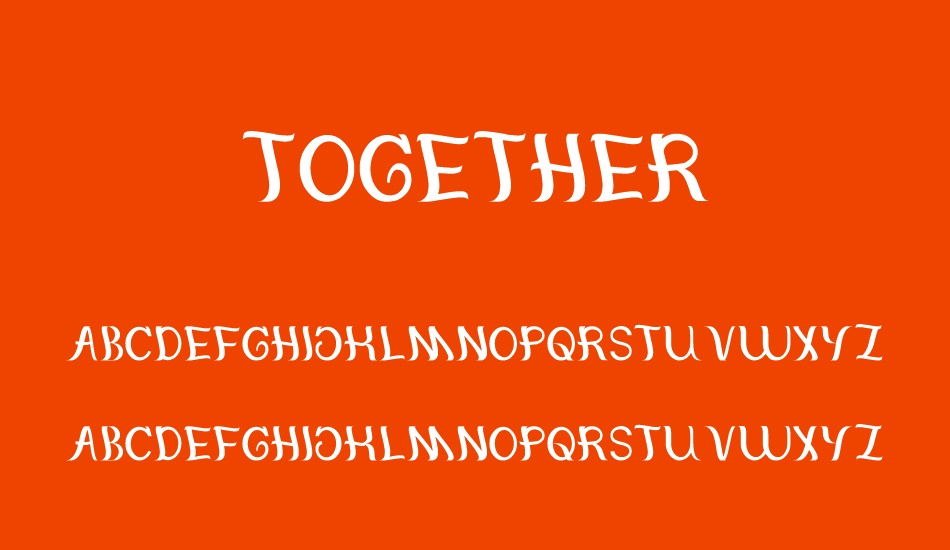 together font