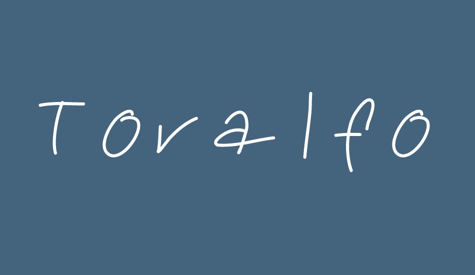 toralfontclassic font big