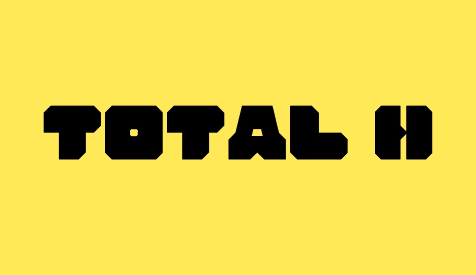 total-hammer font big