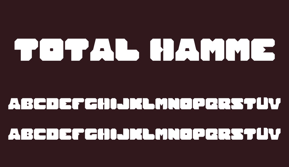 total-hammer font