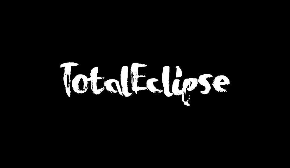 totaleclipse font big