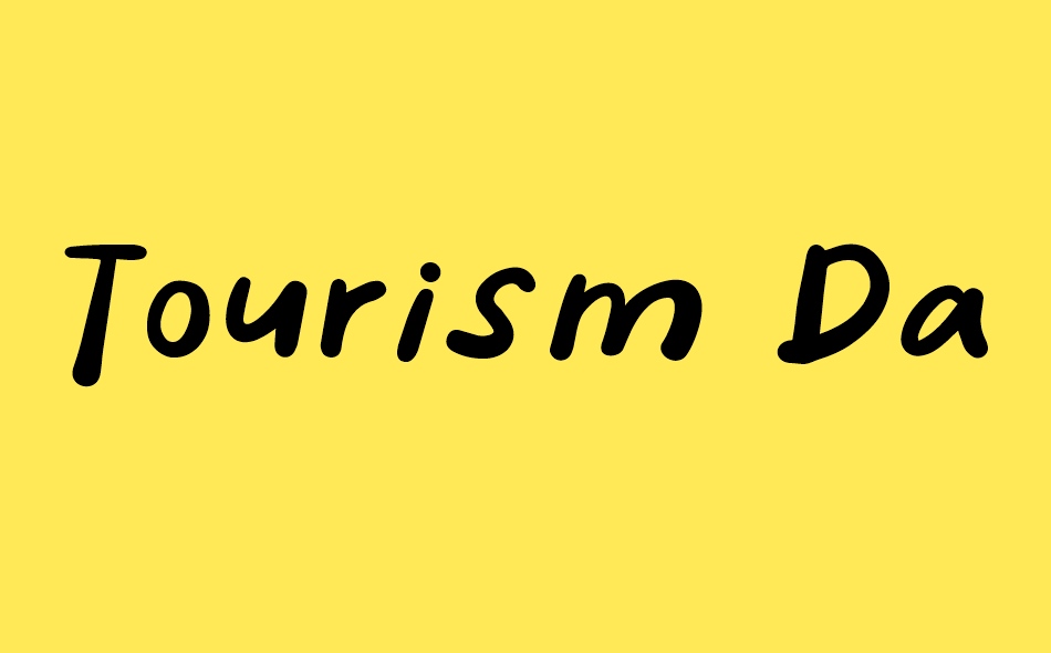 Tourism Days font big