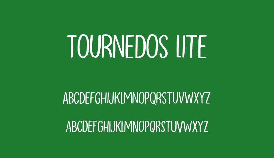 tournedos-lite-demo font