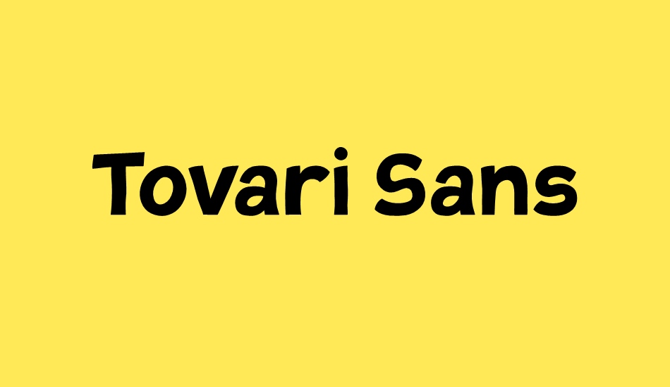 tovari-sans font big