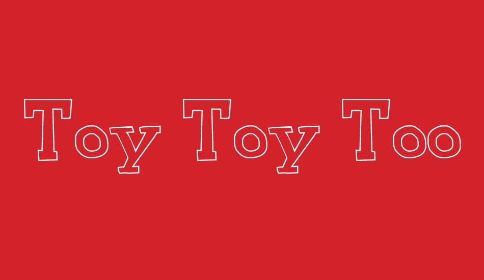 toy-toy-toon font big