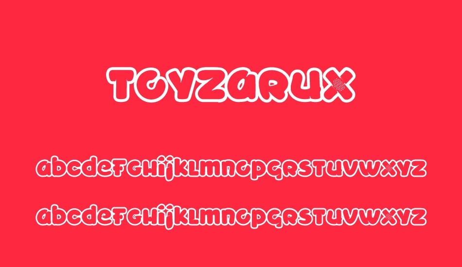 toyzarux font