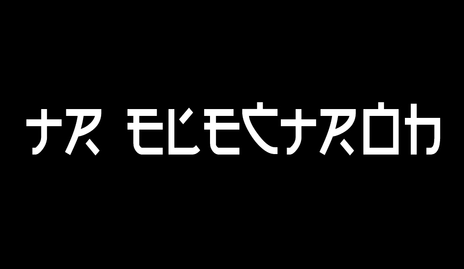 Tr Electro Harmonix Free Font