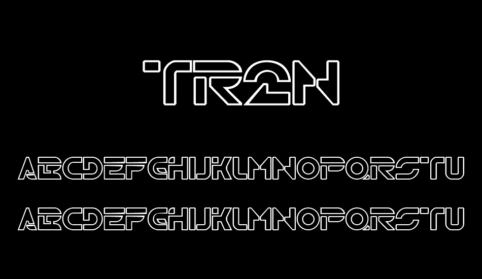 tr2n font