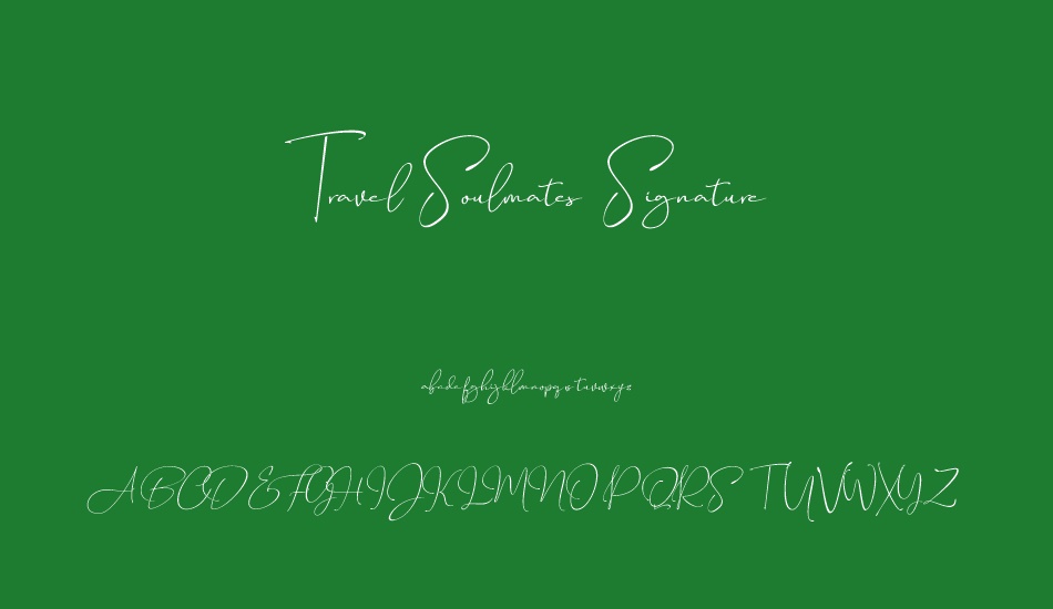 travel-soulmates-signature font