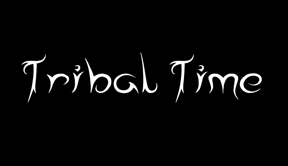 tribal-times font big